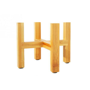 Bamboo Pot Holder Indoor Plant Stand Home Decor