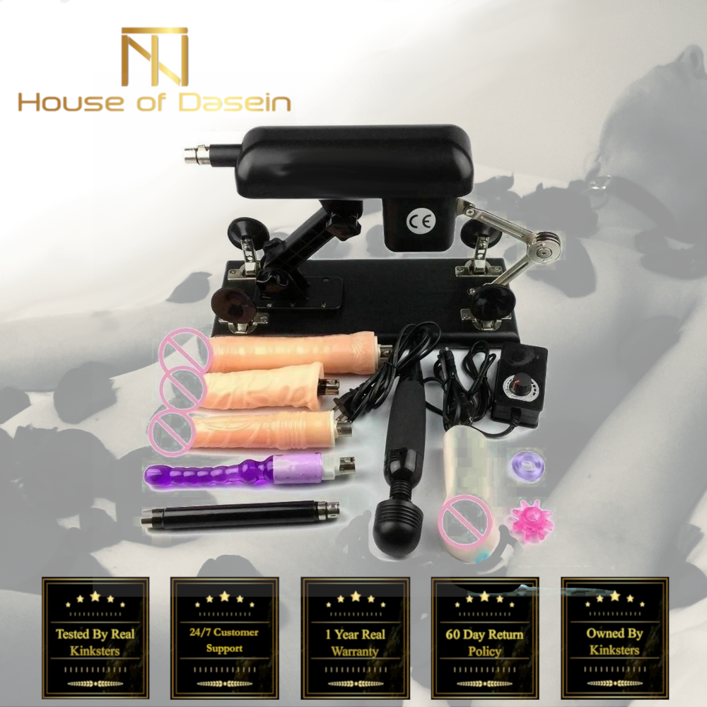 House Of Dasein F2 Premium Automatic Sex Machine Masturbation Dildos Vibrator Anal Cock Rings