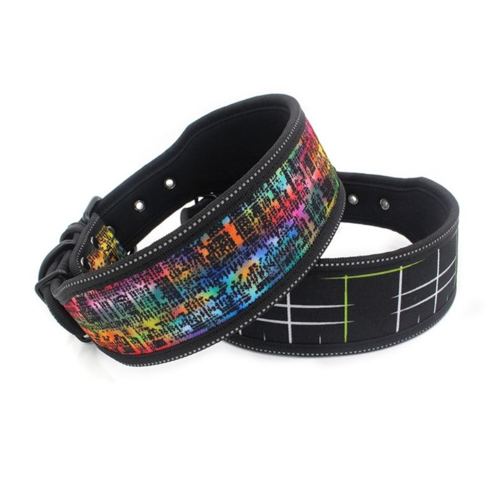 Printed Adjustable Stylish Dog Collars