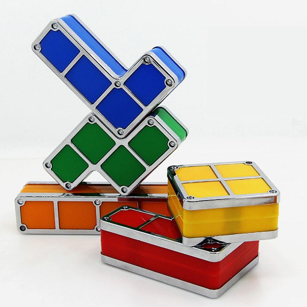 Tetris Puzzle Light Stackable Led Block Lamp Night Novelty Gift