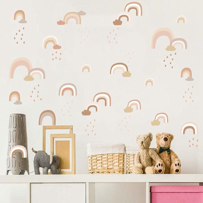 Boho Rainbows Wall Stickers