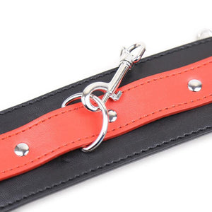 House Of Dasein Sexy Leather Bondage Collar Lead Chain Dog Roleplay Puppy Pet Play Bdsm