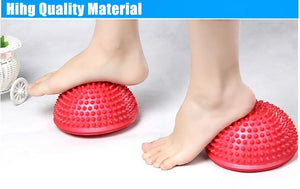 16Cm Inflatable Massage Yoga Ball Bumpy Pilates Balance Core Fitness