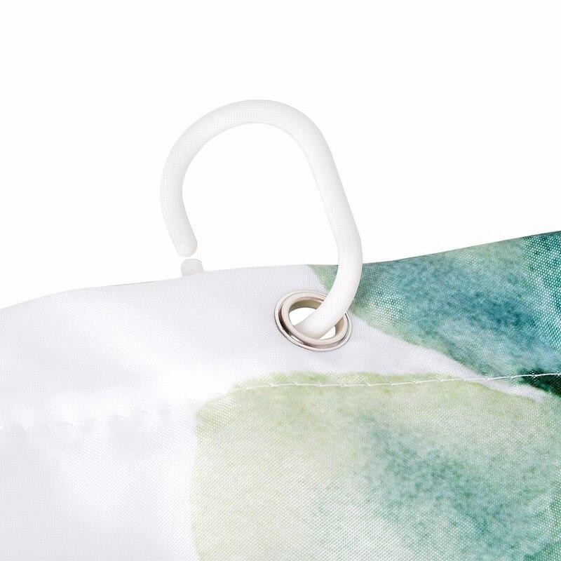 Watercolor Eucalyptus Shower Curtain