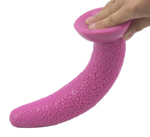 Long Silicone Flexible Dildo Anal Dong Suction Cup Masturbation