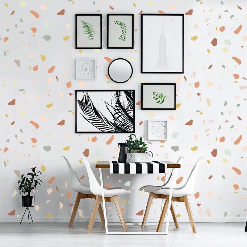 Terrazzo Wall Decals Removable Stickers Home Decor