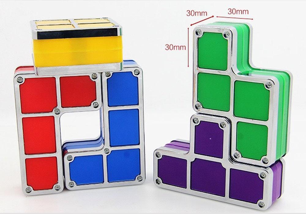 Tetris Puzzle Light Stackable Led Block Lamp Night Novelty Gift