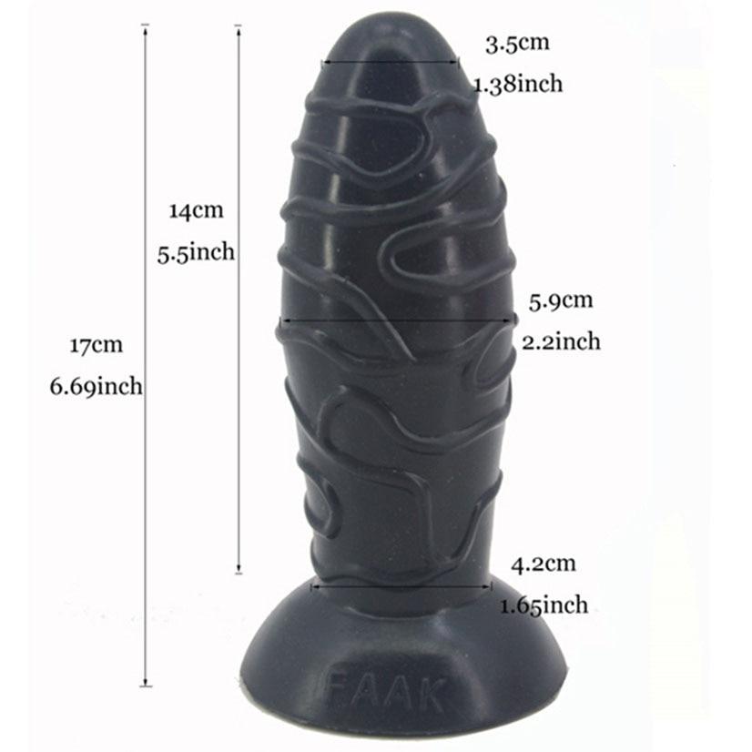 Huge Butt Big Veined Anal Plug Expander S