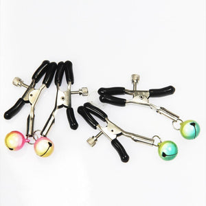 House Of Dasein Cute Bell Nipple Clamps Breast Play Bdsm Bondage Restraints