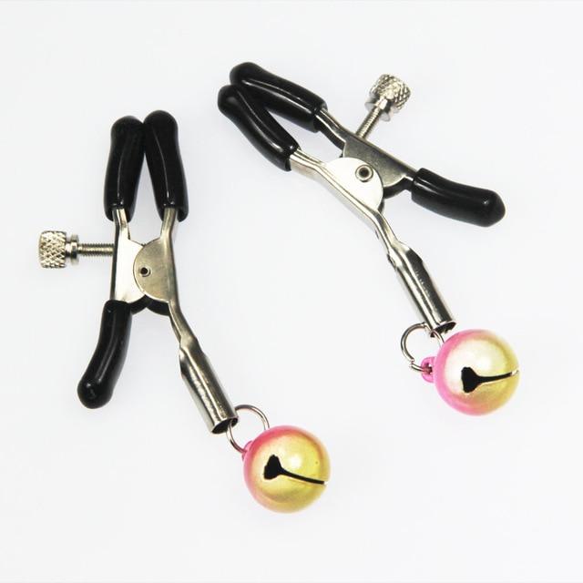 House Of Dasein Cute Bell Nipple Clamps Breast Play Bdsm Bondage Restraints