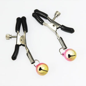 House Of Dasein Cute Bell Nipple Clamps Breast Play Bdsm Bondage Restraints