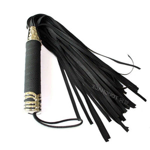 House Of Dasein Bdsm Black Rubber Flogger Ass Spanking Sex Whip Impact Toy