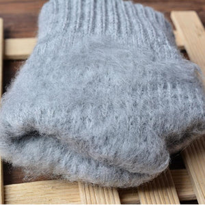 Smart Touchscreen Cashmere Knitted Winter Gloves Women