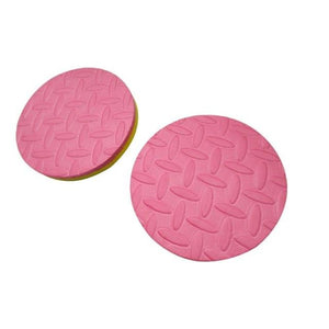 2Pcs Yoga Workout Knee Pad Pilates Foam Cushion Round Blocks