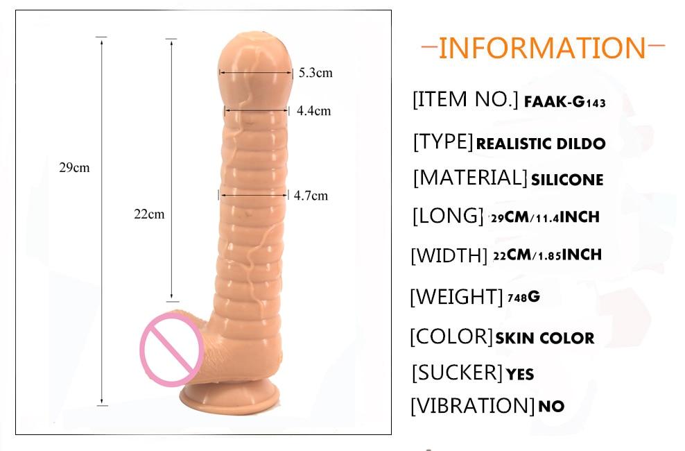 Textured Silicone Cock And Balls Dong Big Penis Anal Dildo Suction Cup Masturbation