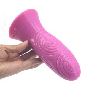 Silicone Butt Plug 16.6Cm Thick Anal Dildo Pink