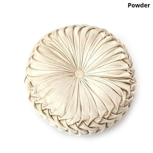 Soft Velvet Pleated Floor Cushion