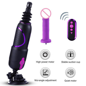 House Of Dasein Pro Traveller Premium Thrusting Sex Machine With Dildo Gift Package