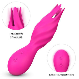 Nipple Anal Clitoral Vibrator Body Massager Sex Toy For Women