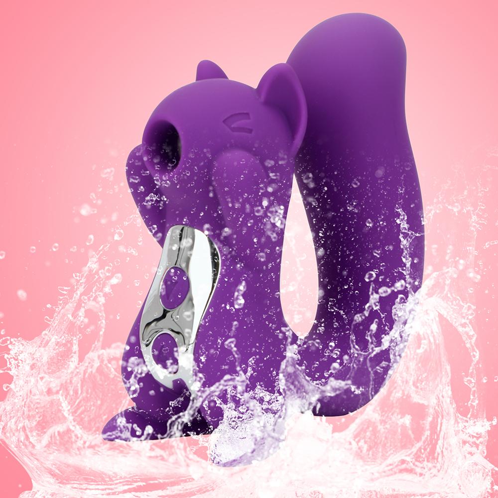 House Of Dasein Novelty Squirrel Vibrator Sucking Vibrating Clitoris Suction Nipple Play Women