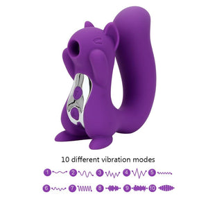 House Of Dasein Novelty Squirrel Vibrator Sucking Vibrating Clitoris Suction Nipple Play Women