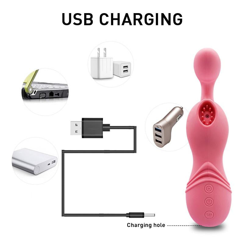 12 Speed Clitoral Stimulator Air Suction Mini Sucking Vibrator Sex Toy Waterproof