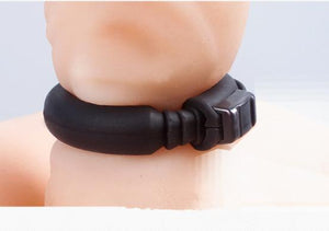 Adjustable Cock White Or Black Silicone Penis Rings Delay Ejaculation Men