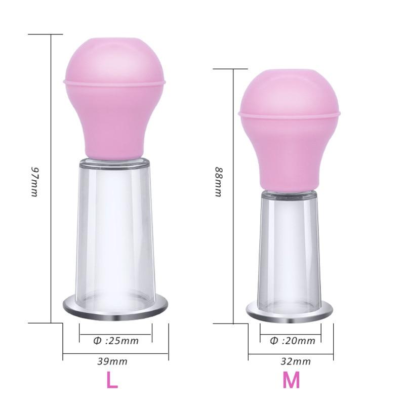 Nipple Suckers Clit Vacuum Pump Breast Suction Bdsm Toys