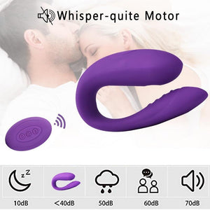 Wearable U Shape Sucking Vibrator G Spot Clitoral Orgasm Women