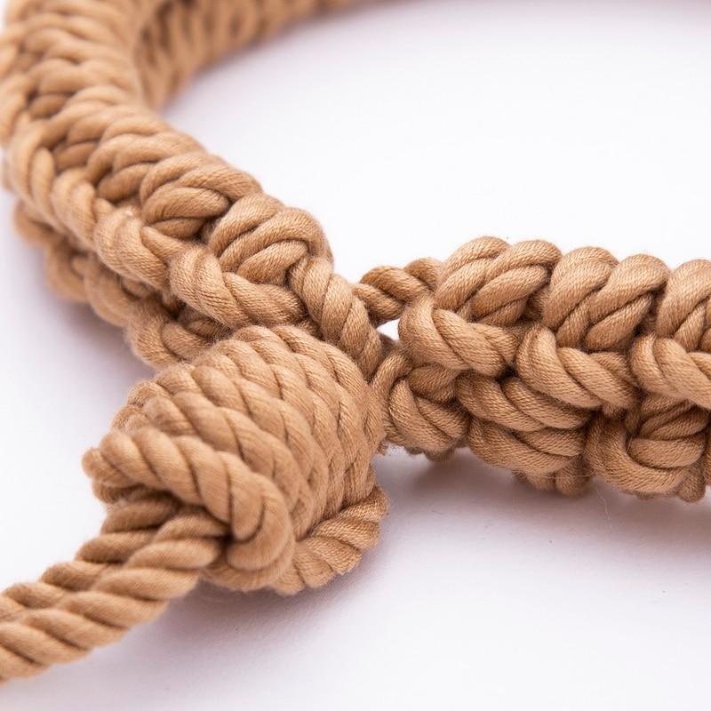 House Of Dasein Shibari Rope Collar Leash Handmade Bondage Restraints Toys Bdsm