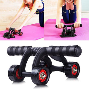 Ab Roller Abdominal Muscle Workout Wheels Home Gym Equipment