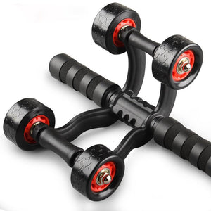 Ab Roller Abdominal Muscle Workout Wheels Home Gym Equipment