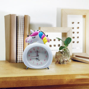 Cute Cartoon Unicorn Alarm Clock Kawaii Bedroom Accessories