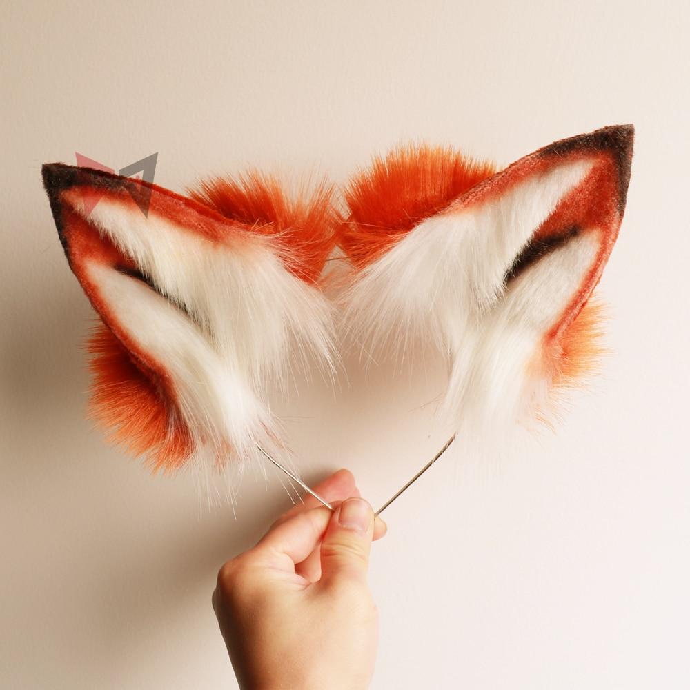 Anime Fox Ears Headband Cosplay Bdsm Pet Play Accessories