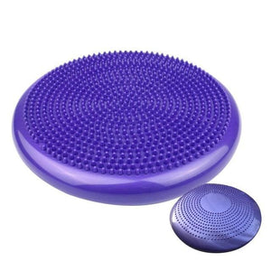 Inflatable Yoga Massage Ball Pad Gym Fitness Wobble Stability Balance Disc F01