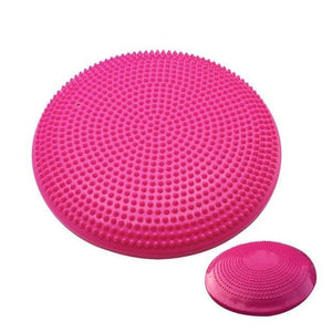 Inflatable Yoga Massage Ball Pad Gym Fitness Wobble Stability Balance Disc F01