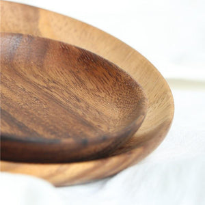 Acacia Wooden Dishes Natural Serving Plates