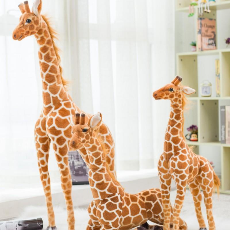 Jumbo Plush Giraffe Soft Toy