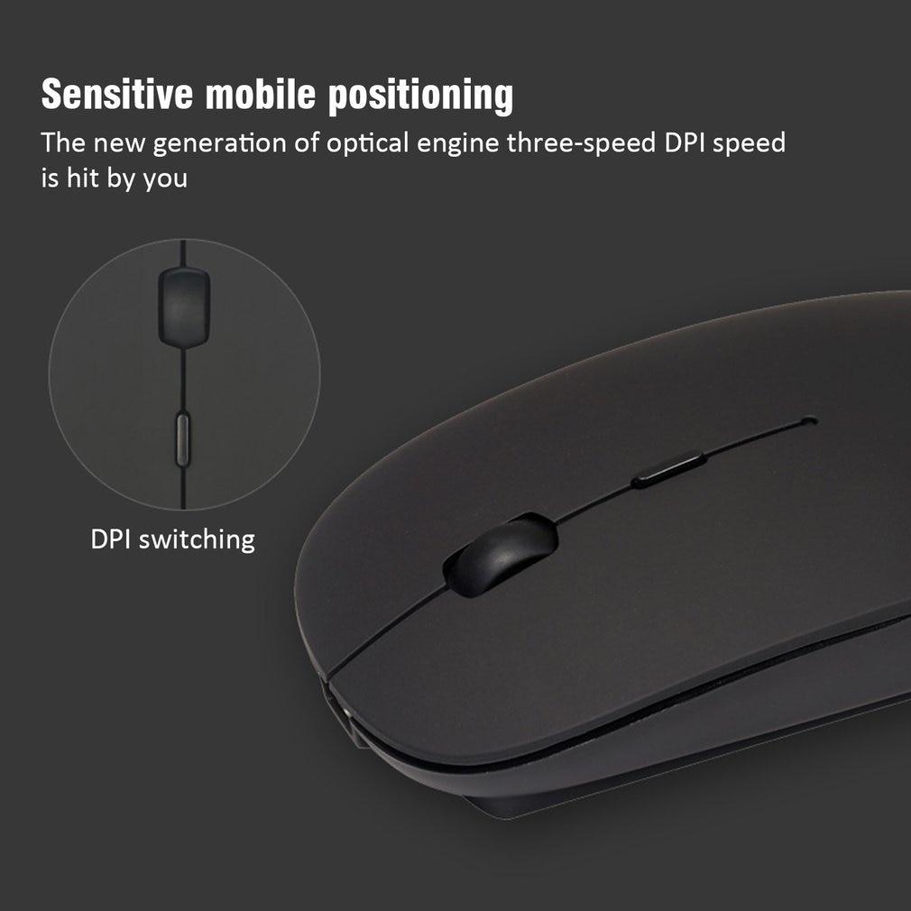 Wireless Ergonomic Rechargeable Computer Mouse