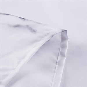 White Marble Shower Curtain