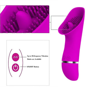 Blowjob Tongue Clitoral Vibrator Oral Nipple Stimulator Massage Sex Toy