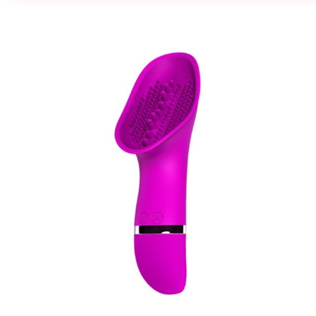 Blowjob Tongue Clitoral Vibrator Oral Nipple Stimulator Massage Sex Toy