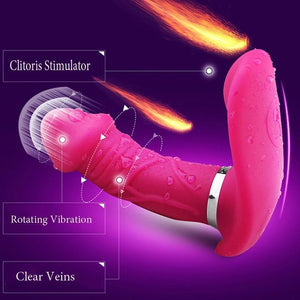 Wireless Butterfly Vibrant Quiet G Spot Vibrator Invisible Panties Wearable Clitoris Stimulator Usb Rechargeable Sex Toy