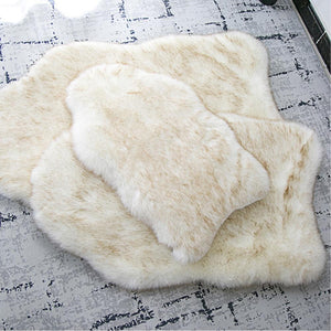 Faux Fur Foam Dog Bed