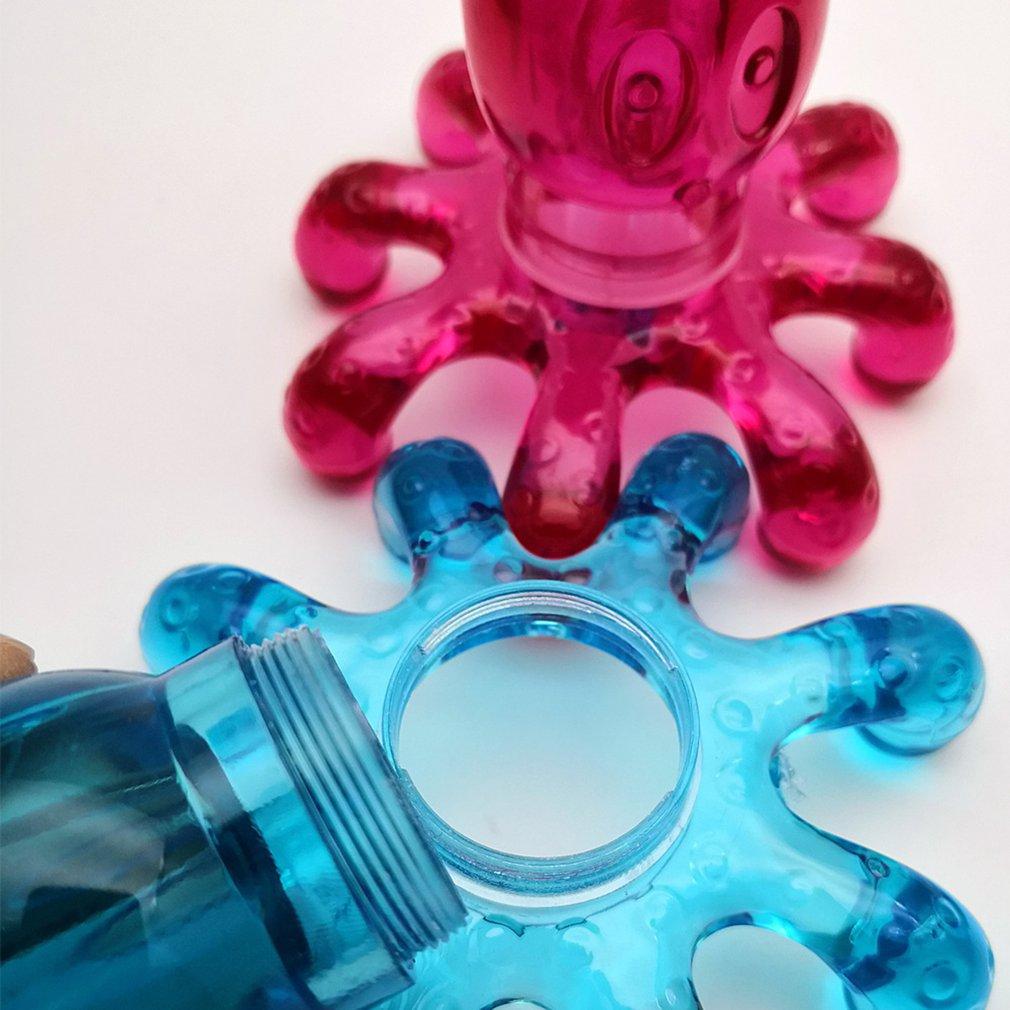 Pink Or Blue Portable Handheld Back Head Octopus Massager