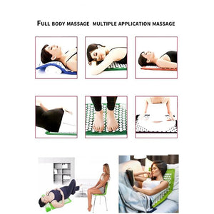 Lotus Acupressure Mat Cushion Pillow Yoga Stress Relief Relaxation F01