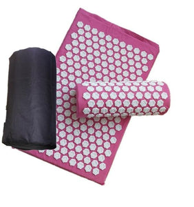 Lotus Acupressure Mat Cushion Pillow Yoga Stress Relief Relaxation F01