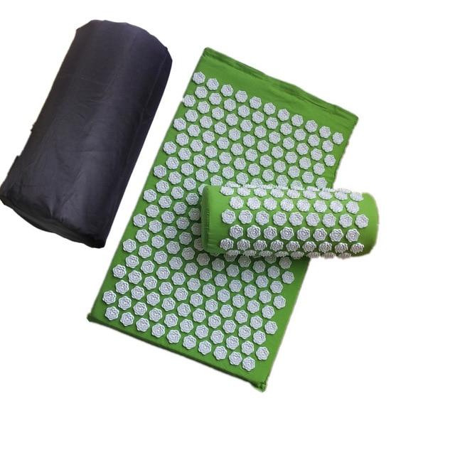 Lotus Acupressure Mat Cushion Pillow Yoga Stress Relief Relaxation F01