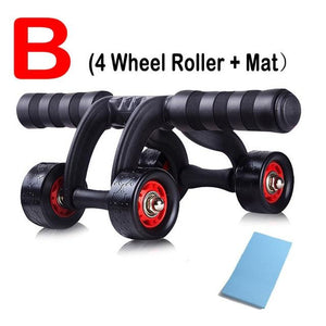 Ab Roller Abdominal Muscle Workout Wheels Home Gym Equipment