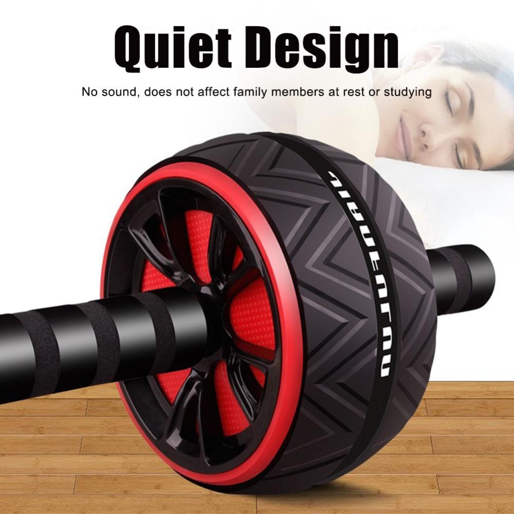 5 Colours Ab Wheel Waist Toning Core Workout Exercise Home Gym Fitness Equipment